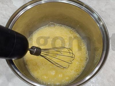 Šokoladinis desertas „Brownie“ Žingsnis 4