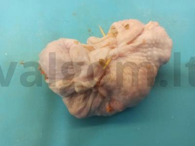 Vištienos maišelis su grikių kruopomis ir morkomis orkaitėje Žingsnis 4