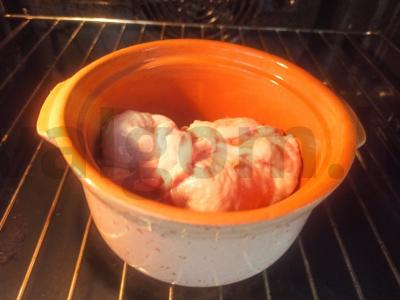 Vištienos maišelis su grikių kruopomis ir morkomis orkaitėje Žingsnis 5