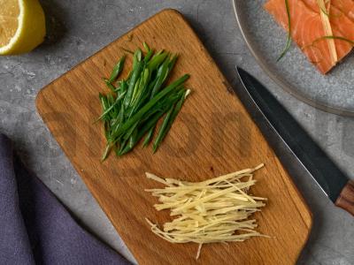 Lašišos sashimi Žingsnis 2