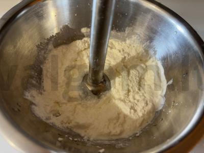 Varškės apkepas ant sausainių tešlos Žingsnis 2