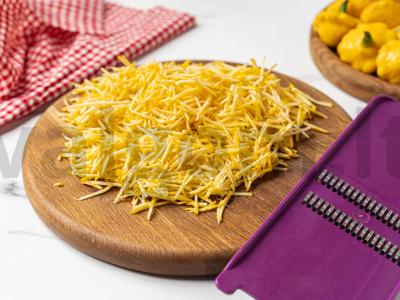 Šviežių patisonų salotos Žingsnis 1