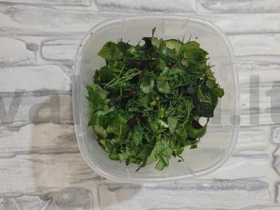 Greita užkanda iš agurkų su druska ir sojų padažu Žingsnis 3