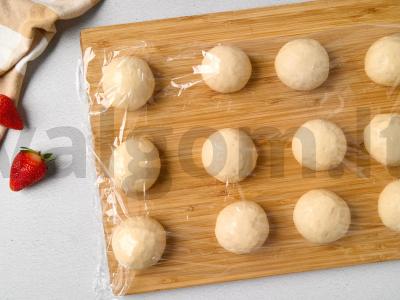 Braškės pyragėliai Žingsnis 3