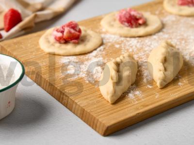 Braškės pyragėliai Žingsnis 6