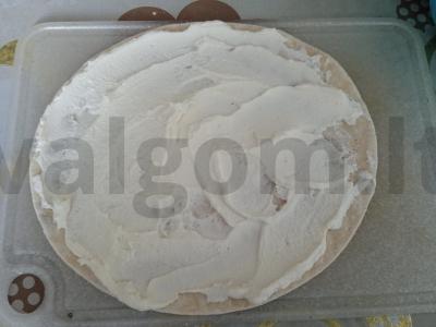 Tortilijos su rikota ir cinamonu Žingsnis 2