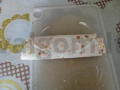 Tortilijos su rikota ir cinamonu Žingsnis 5