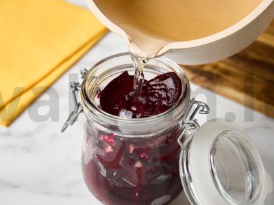 Greitai marinuota burokėliai Žingsnis 4