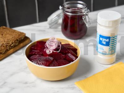 Greitai marinuota burokėliai pagrindine nuotrauka