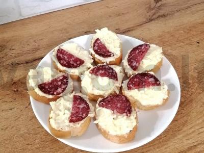 Sumuštiniai su servelatu, kiaušiniu ir citrina Žingsnis 8