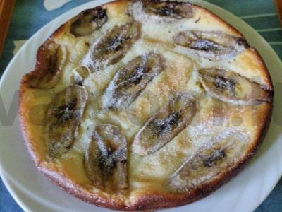 Varškės apkepas su bananais pagrindine nuotrauka