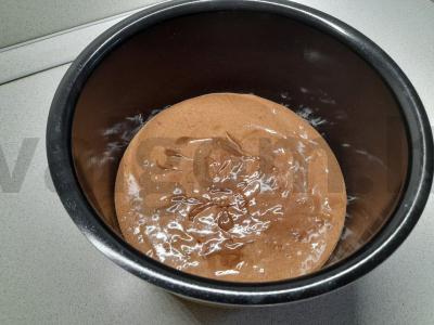 Lengvas šokoladinis biskvitas Žingsnis 5