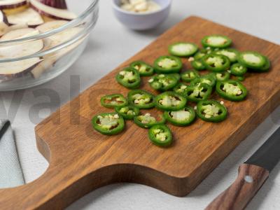 Konservuoti baklažanai su pomidorais Žingsnis 4