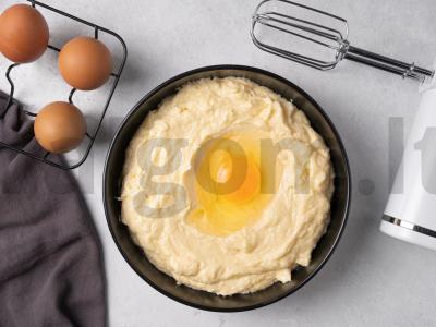 Žaliasis keksiukas su matcha Žingsnis 4