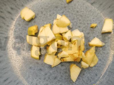 Avižinė košė su obuoliais ir spanguolėmis Žingsnis 3