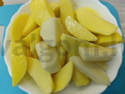 Indėnų blauzda su bulvėmis orkaitėje Žingsnis 3