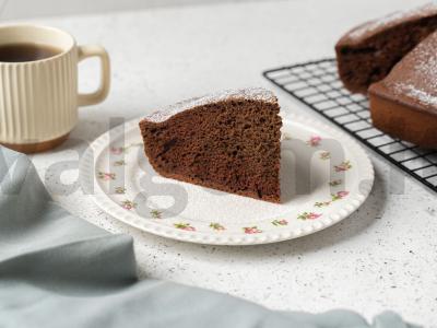 Paprastas kakavinio pyrago receptas lėtoje viryklėje pagrindine nuotrauka