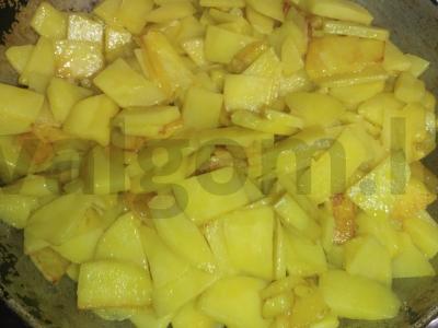 Bulvės „Lionezas“ su voveraitėmis Žingsnis 2