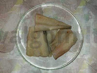 Menkių filė austrių padaže Žingsnis 1