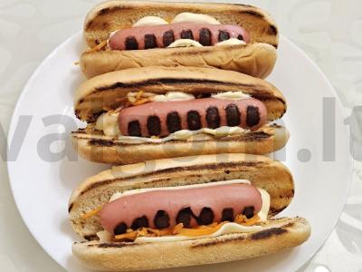 Krištoliniai hot-dogai su mocarela pagrindine nuotrauka