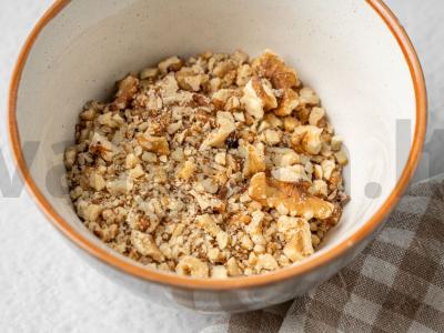 Tortas „Riešutai“ Žingsnis 12