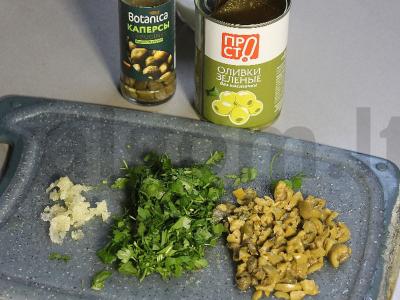 Lašišos steikai ant anglių su tartaro padažu Žingsnis 4