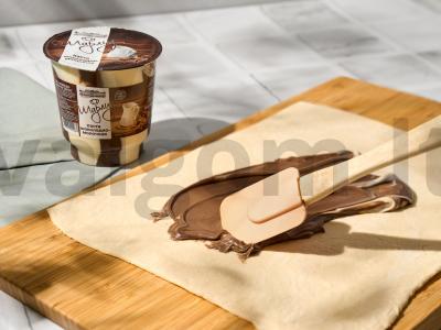 Šokoladiniai sluoksniai Žingsnis 2