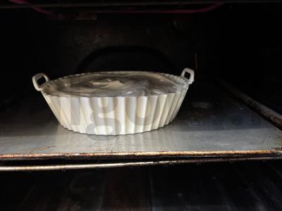 Purios šarlotės su obuoliais Žingsnis 9