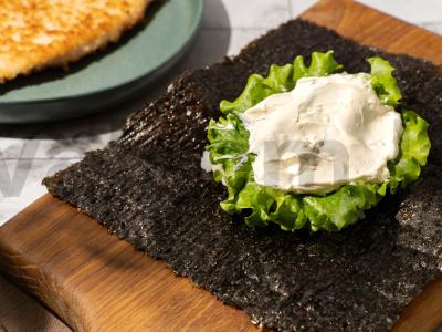 Vištienos „Onigirazu“ sumuštinis Žingsnis 7