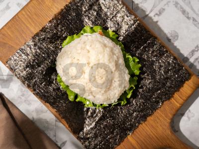 Vištienos „Onigirazu“ sumuštinis Žingsnis 8