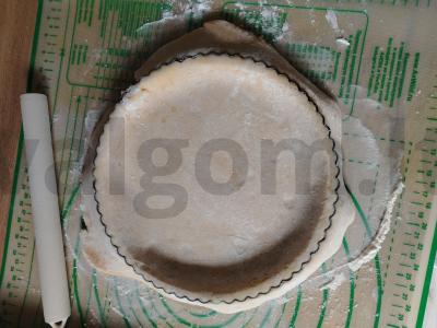 Varškės ir mėlynių pyragas Žingsnis 1