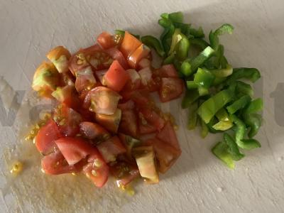 Sriuba su makaronais, kiaušiniu ir daržovėmis Žingsnis 4