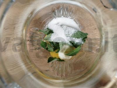 Atgaivinantis vasaros gėrimas „Citrininis mojitas“ Žingsnis 6