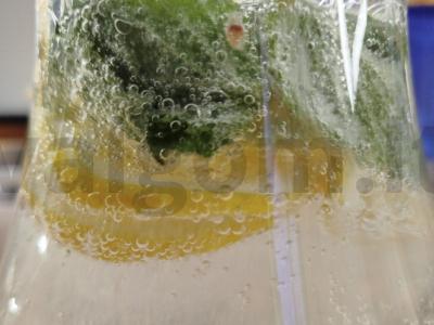 Atgaivinantis vasaros gėrimas „Citrininis mojitas“ Žingsnis 9