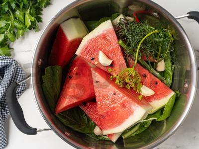 Marinuotas arbūzas Žingsnis 2