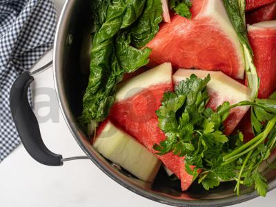 Marinuotas arbūzas Žingsnis 3