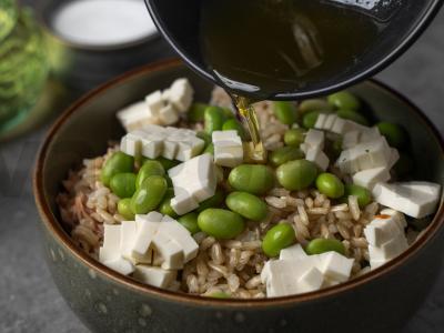 Salotos su tunu ir edamame Žingsnis 7