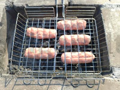 Kumpiai ant grilio su česnako padažu Žingsnis 6