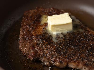 Kavos plutele turintis steikas Žingsnis 4