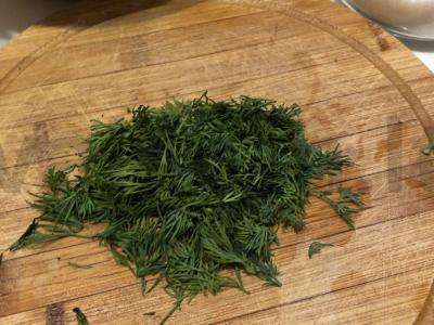 Užkandžių agurkai su česnaku Žingsnis 2