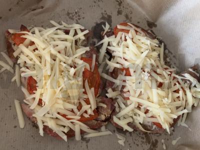 Kiauliena su daržovėmis ir sūriu orkaitėje Žingsnis 7