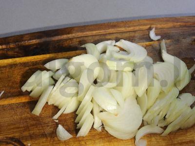 Harcho su graikiniais riešutais ir tkemali padažu Žingsnis 4