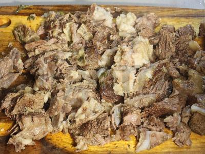 Harcho su graikiniais riešutais ir tkemali padažu Žingsnis 13