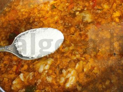 Harcho su graikiniais riešutais ir tkemali padažu Žingsnis 18