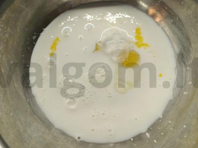 Blynų tortas su sūriu Žingsnis 2