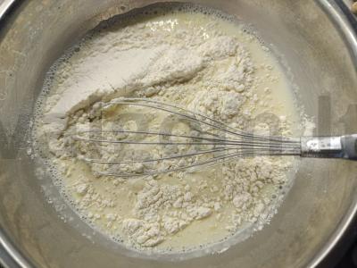 Blynų tortas su sūriu Žingsnis 3