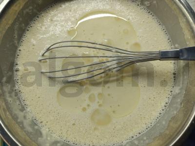 Blynų tortas su sūriu Žingsnis 4