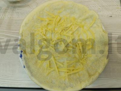 Blynų tortas su sūriu Žingsnis 6