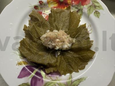 Vištienos faršo dolma Žingsnis 5