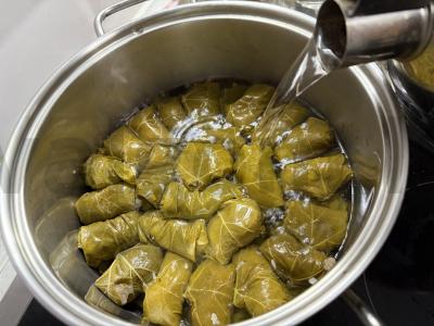 Vištienos faršo dolma Žingsnis 7